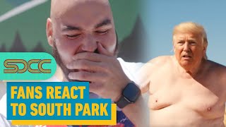 Fans React To Trump On South Park Sdcc 2025