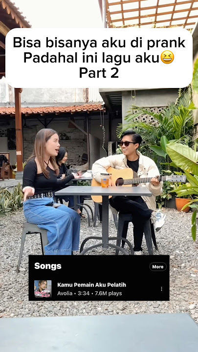 Avolia di Prank Ali abdul aziz ternyata ini lagu avo sendiri😅 judul lagu: Kamu pemain aku pelatih🔥