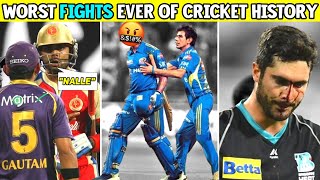 Worst Fights Ever In The History Of IPL 🤬 | Kohli, Gambhir, Harbhajan, & Siraj