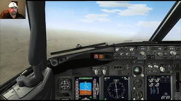 Vignette Series: Procedure Turn ILS RWY8 at KABQ in PMDG NGX
