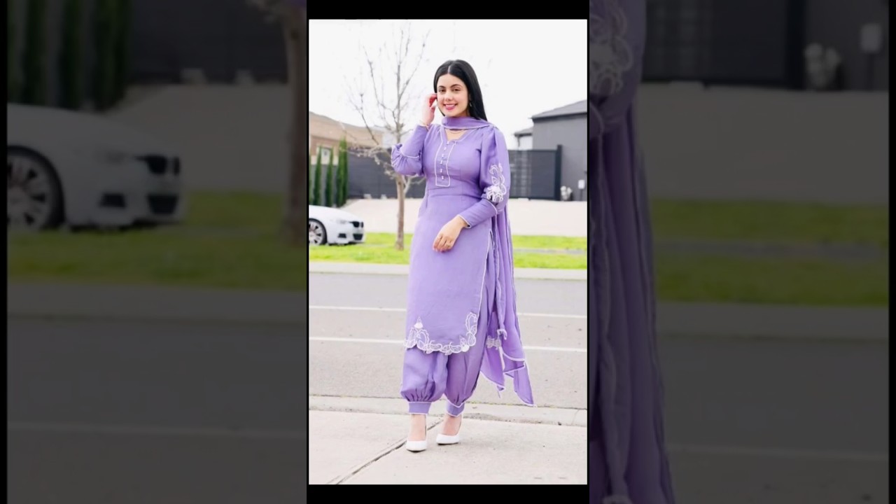 Trending instagram punjabi suits ☺️🥰 New collection! Trending design!