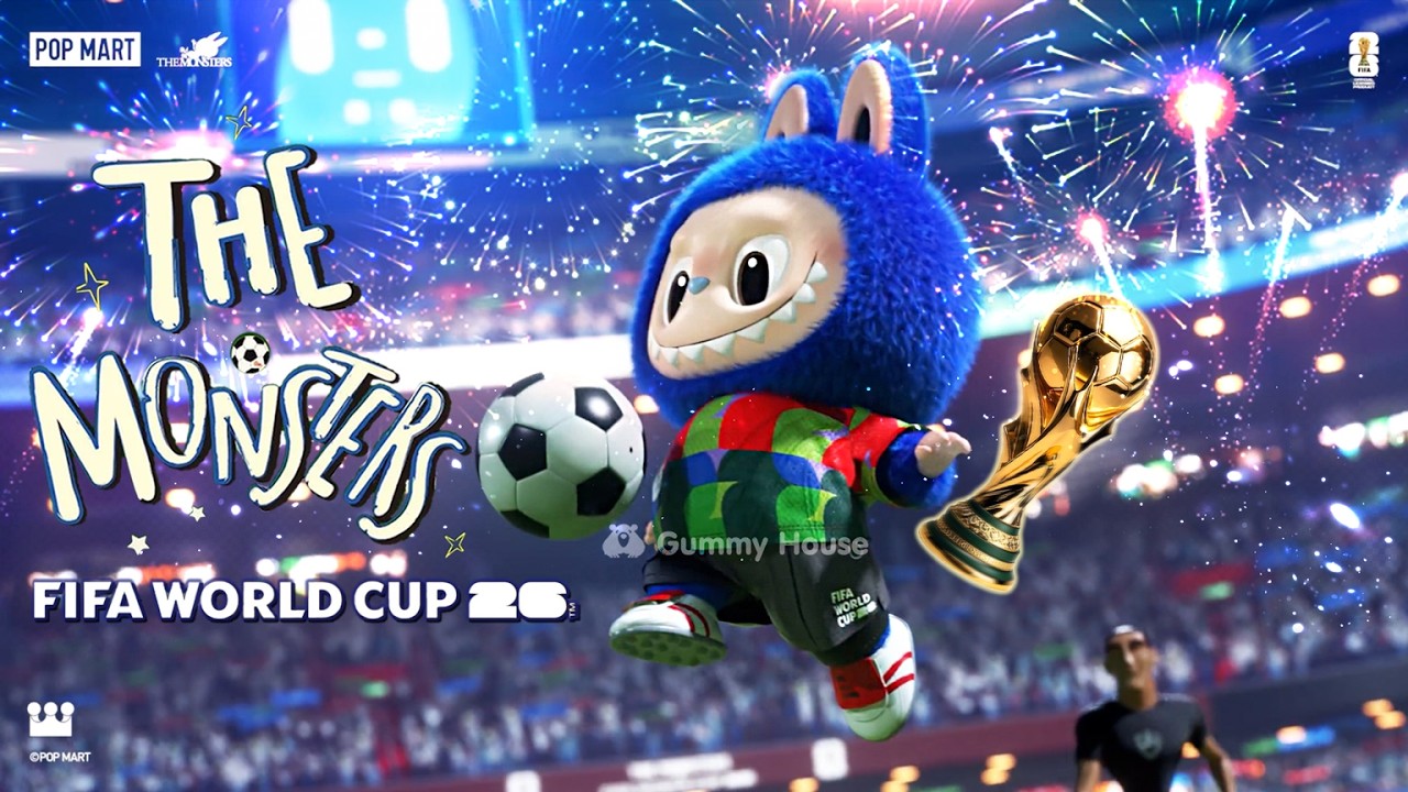 POP MART LABUBU × FIFA World Cup | Catch the Win Vinyl Plush Doll