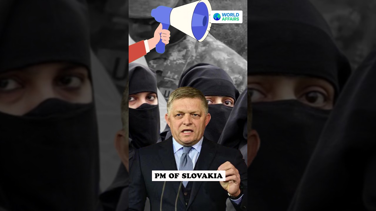 Slovakia's PM shot and critically injured #shorts