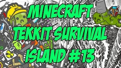 Minecraft Tekkit Survival Island #13 The Laggy nether !