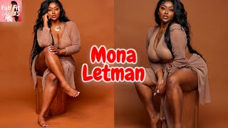 Mona Letman 🇺🇸 | Curvy Model And Fashion Blogger | Bio+Info