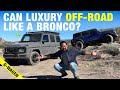 Offroad comparison test mercedesbenz g 550 pro vs ford bronco  can the gwagen keep up