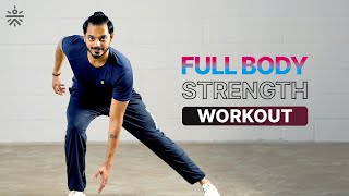 Full Body Strength Workout | Workout For Beginner | At Home Cardio Workout | @cult.official