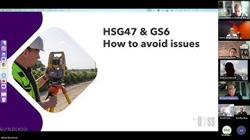 Digging Smart, Working Safe: Essentials of HSG47 & GS6 Webinar (Recording)