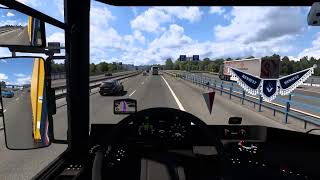 ETS2 1.50 Gameplay | Renault AE Magnum Mack 500 | Kassel-Zurych