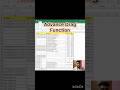Advance Drag Function in Excel