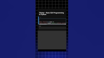 Tkinter Basic  GUI Program in Python