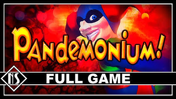 Pandemonium (PS1) - Clownishly Grueling Platformer |Longplay - Playthrough - Gameplay| No Commentary