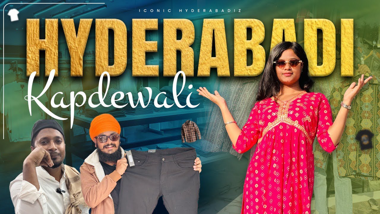 HYDERABADI KAPDEWALI |  COMEDY VIDEO | ICONIC HYDERABADIZ