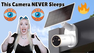 TP-Link Tapo MagCam 4K Solar Security Camera Review! Outdoor Wireless Battery Camera Solar Panel