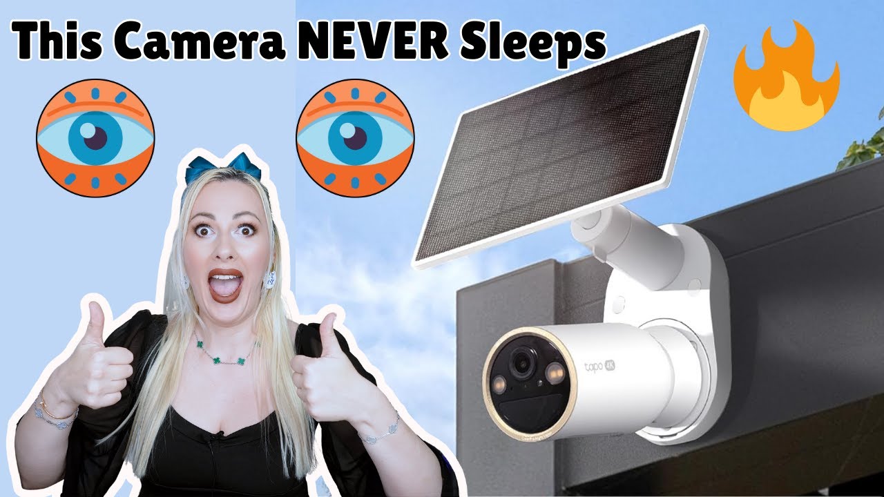 TP-Link Tapo MagCam 4K Solar Panel Security Camera Review! Outdoor Wireless Camera tapo c460 Review