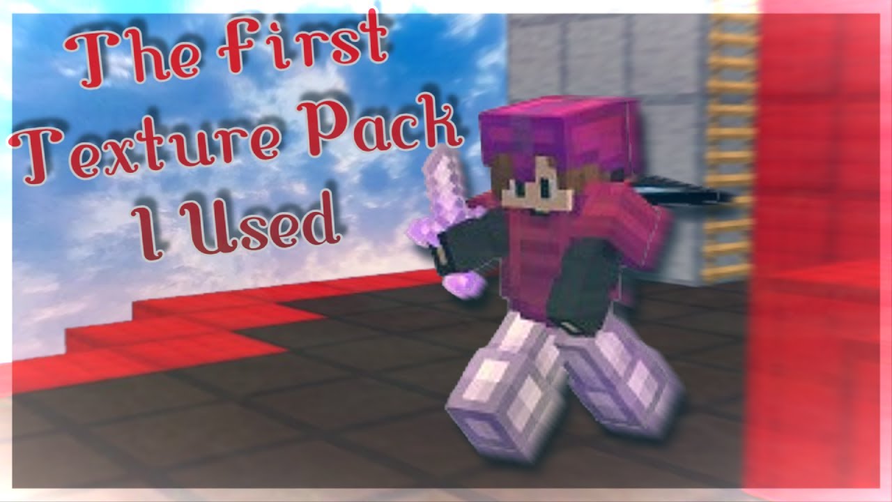 Bedwars with my First texture pack II Bedwars Commentary - YouTube