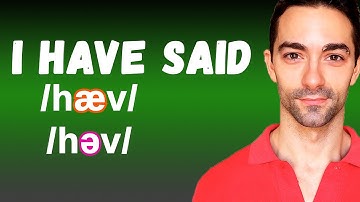 Weak Forms of HAVE and DO | When Do We Use Weak Forms of Verbs? | Connected Speech In English