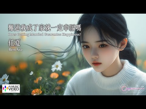 【高清MV】任夏 Ren Xia - 难道我成了家就一定幸福吗【Pinyin + Eng Sub | AI音樂視頻 | 繁體拼音英文動態字幕】