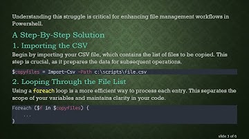 Enhance Your Powershell File Management: Copy Files with Logging for Success and Failure