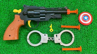 Soft Gun ! Unboxing Toy gun and Handcuffs - Shooting Toy Weapon screenshot 3