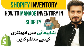 Shopify Tutorial | How to Manage Inventory in Shopify 2024 | Shopify full course Urdu/Hindi 2024