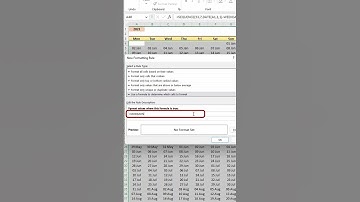 Distinguish A New Month in Microsoft Excel Calendar