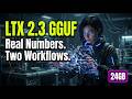 LTX 2.3 GGUF on 24 VRAM — Real Benchmarks, Two Workflows, Full Local Setup