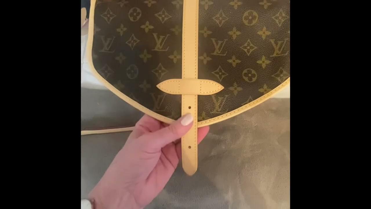 Authentic Vintage Louis Vuitton Saumur 30 Monogram – SergiosCollection