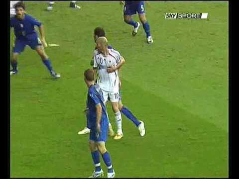 I VIDEO DELLA TESTATA DI ZIDANE SCARICARE