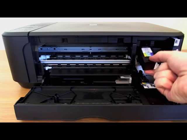 MG3550 - Change Ink Cartridge - YouTube