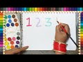 Counting | Counting 1 to 10 | Number Song | How to write counting | Learn counting | Starbell tv