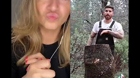 Funny, Thirsty Duet with the HOTTEST LUMBERJACK Lumberjack on TikTok.