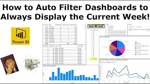 Power BI Dax - Current Week Number Slicer