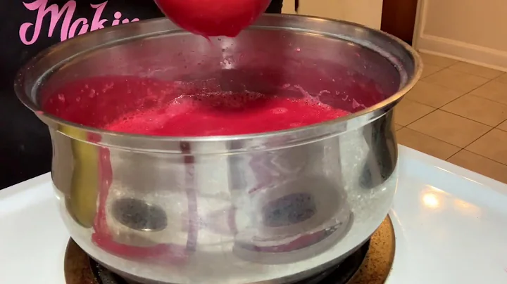 How to make same day red candy apples without using corn syrup(easy to make)