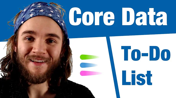BUILDING YOUR FIRST IOS APP!! | BUILDING A CORE DATA TO-DO LIST APP IN SWIFT