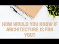 Architecture Questions Answered