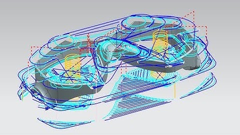 iMachining for Siemens NX 12 , NX 11 - Great Rough Tool path