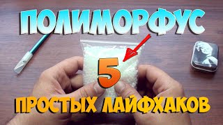 5 ЛАЙФХАКОВ С ПОЛИМОРФУС | Самоделки С Полиморфусом