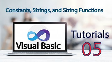 Visual Basic Tutorial 5   Constants, Strings, and String Functions