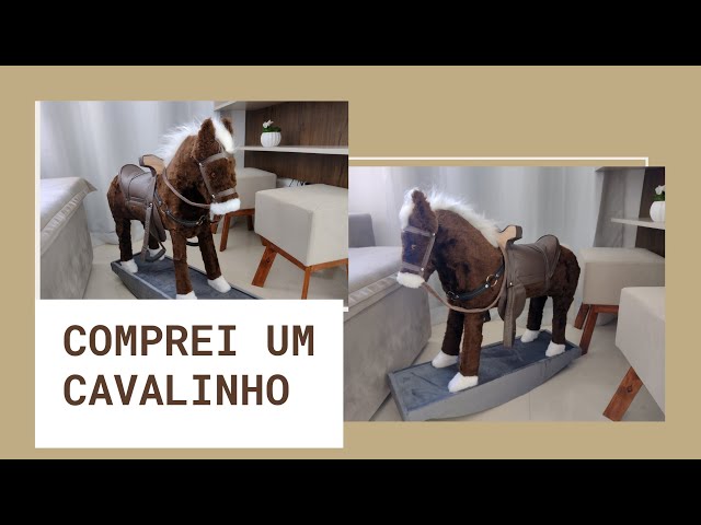 Brinquedo fofo para crianças, Série de Cavalos de Madeira, Brinquedo  Artesanal para Crianças
