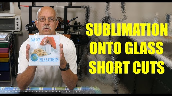 Learn How to Sublimate a Glass Cutting Board 🔥 