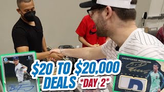 *DAY 2* DEALING $20 to $20K - Dallas Card Show | May 2021