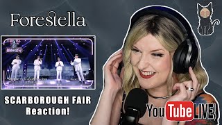 Video thumbnail of "FORESTELLA 포레스텔라 - Scarborough Fair | LIVE STREAM REACTION"