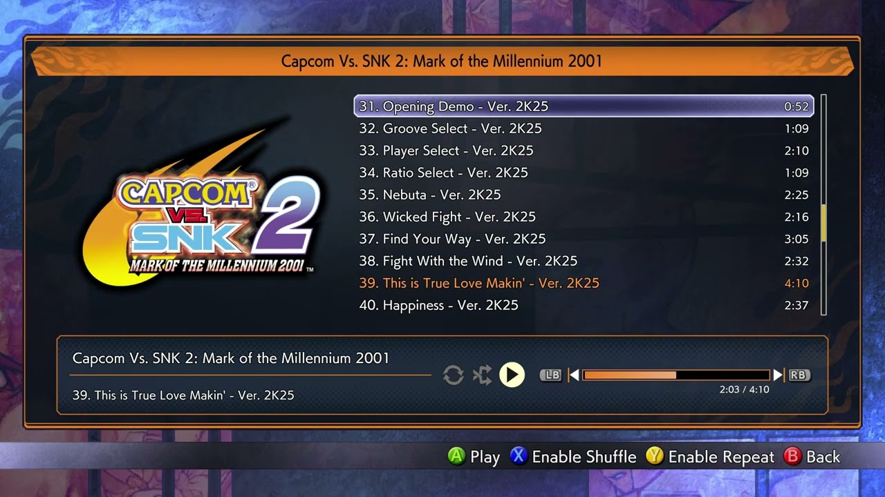 This is True Love Makin' - Ver. 2K25 - Capcom Vs. SNK 2 OST