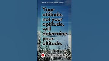 #zigziglar  #positivityiskey #attitudedeterminesaltitude