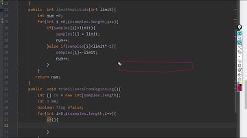 Final effective Solution/ Sound , trim silence/ AP programming A unit 7 FRQ