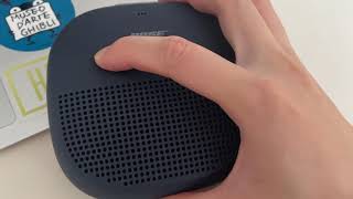 Bose ポータブルワイヤレススピーカー SoundLink Microは操作が簡単