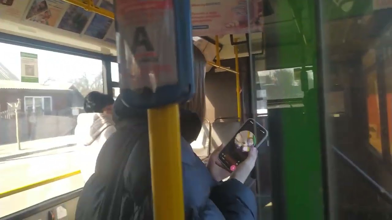 Поездка На Автобусе МАЗ 103.476 (413). //АЕ 6600-1//. Маршрут 14Ш