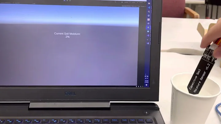 Rain in Unity based off Arduino Sensor