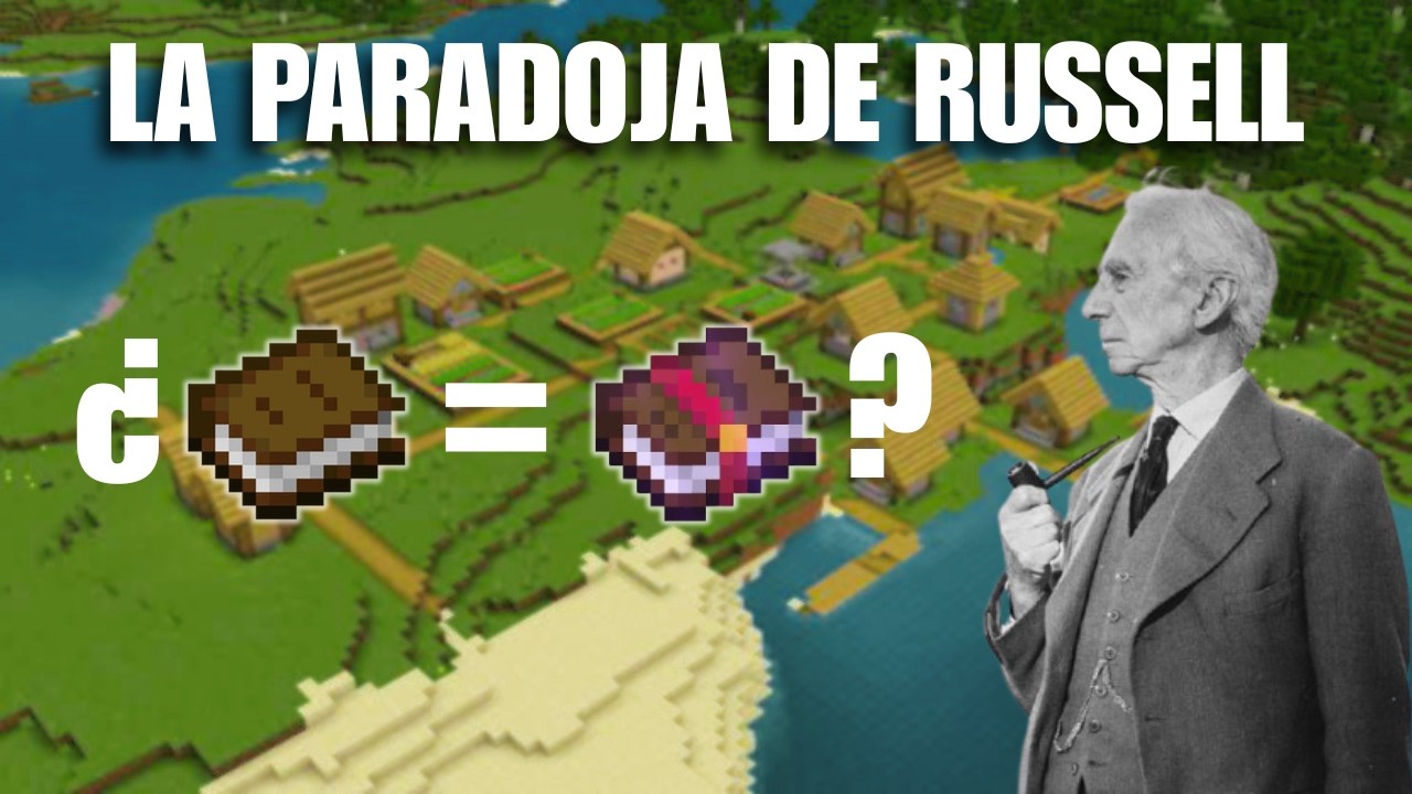 LA PARADOJA DE RUSSELL y MÁS | TEORÍA de CONJUNTOS pero explicada con Minecraft | Parte 2